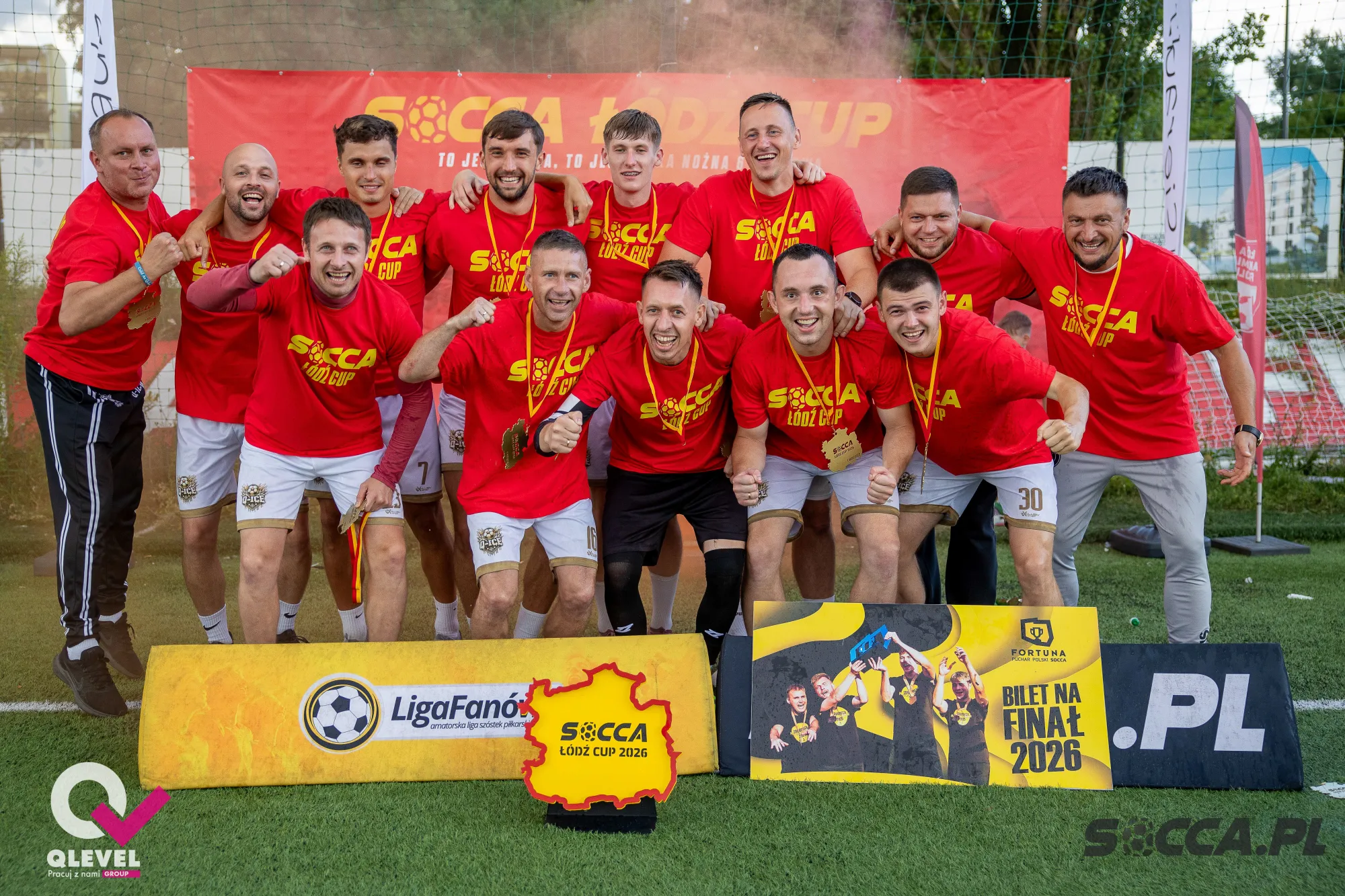 Q-ICE WYGRYWA SOCCA ŁÓDŹ CUP 2026