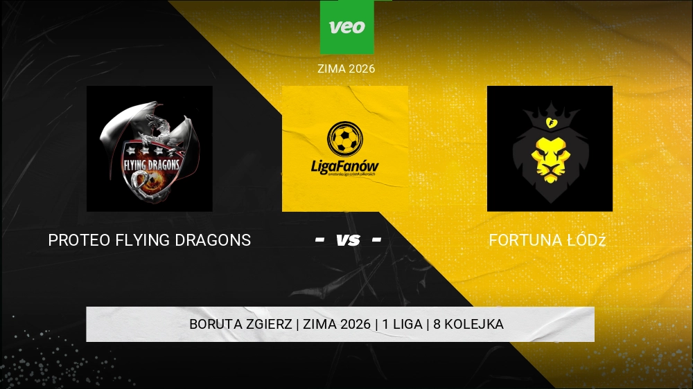 Proteo Flying Dragons  - Fortuna Łódź 