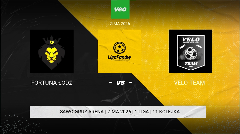 Fortuna Łódź  - Velo Team 