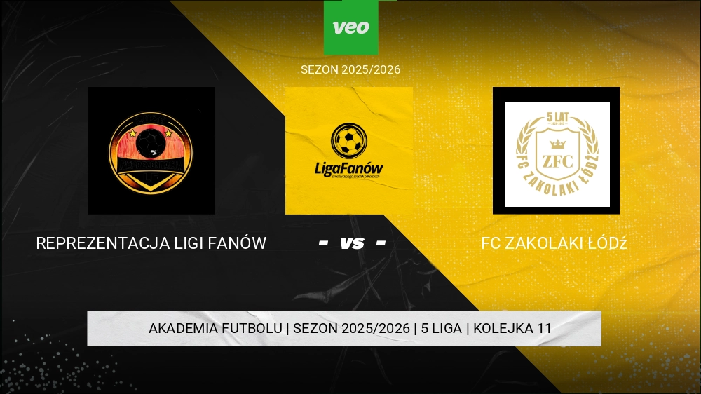 Reprezentacja Ligi Fanów  - Fc Zakolaki Łódź 