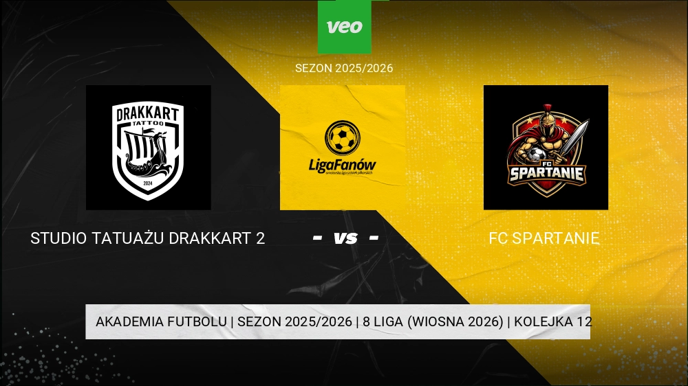 Studio Tatuażu Drakkart 2  - FC Spartanie 