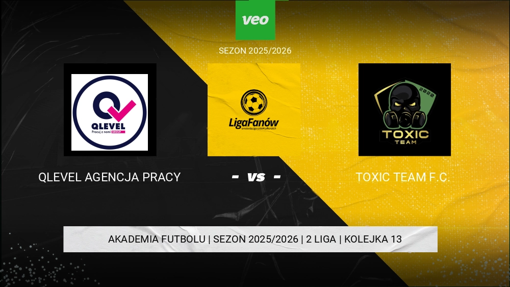 Qlevel Agencja Pracy  - Toxic Team F.C. 