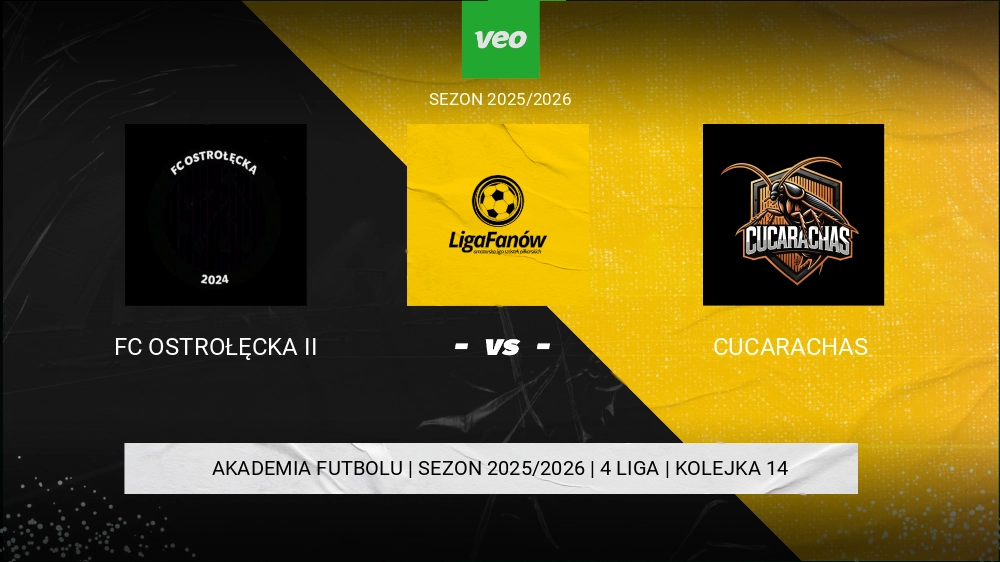 FC Ostrołęcka II  - Cucarachas 