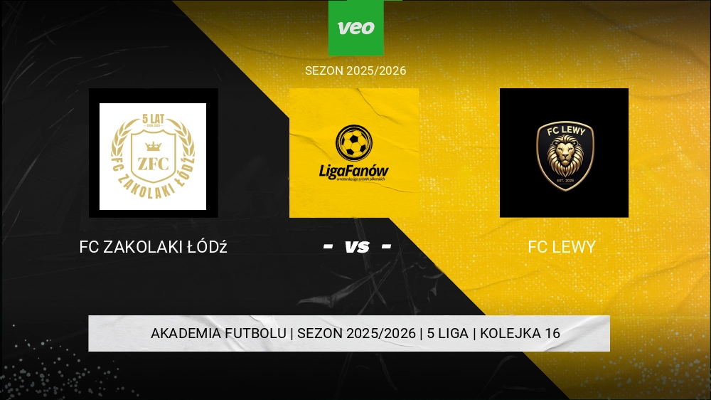 Fc Zakolaki Łódź  - FC Lewy 