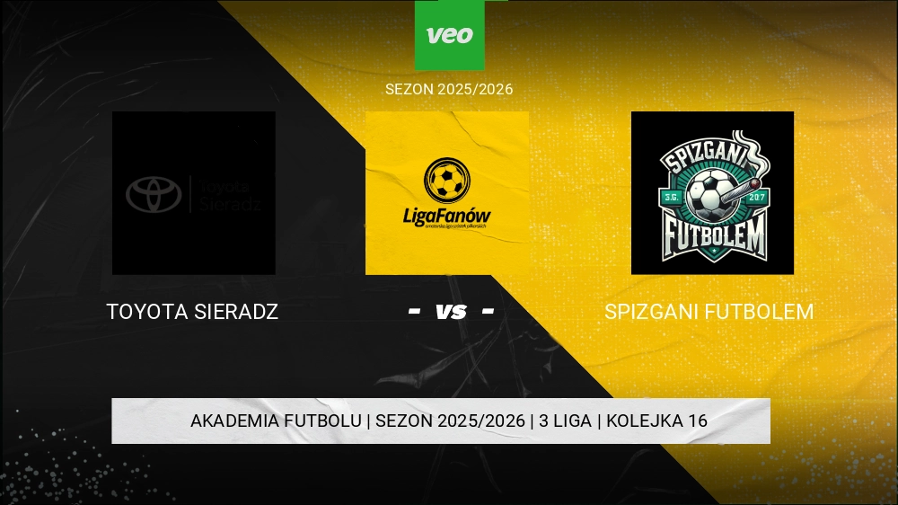 Toyota Sieradz  - Spizgani Futbolem 