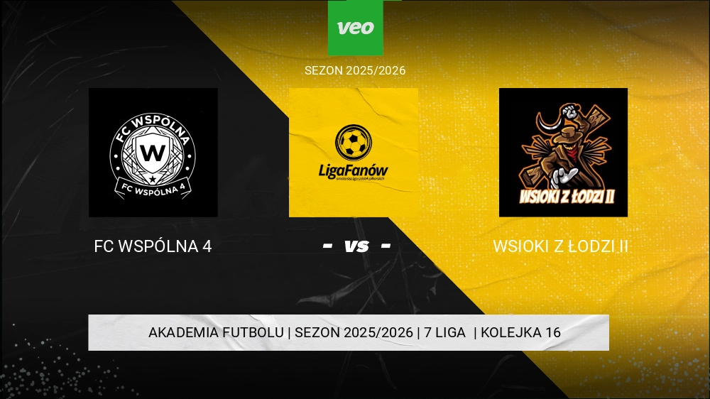 FC Wspólna 4  - Wsioki z Łodzi II 
