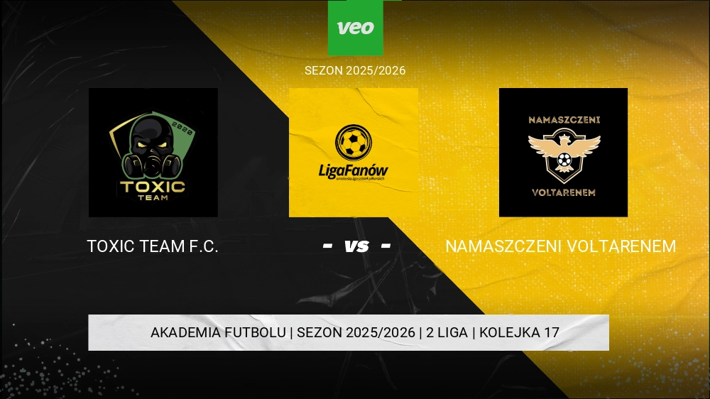 Toxic Team F.C. - Namaszczeni Voltarenem 