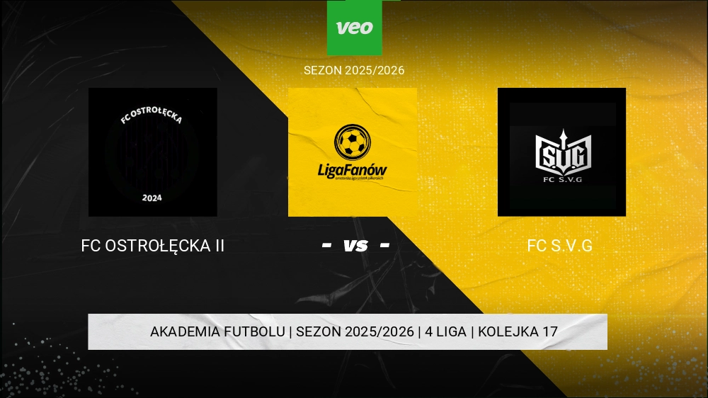FC Ostrołęcka II  - FC S.V.G 