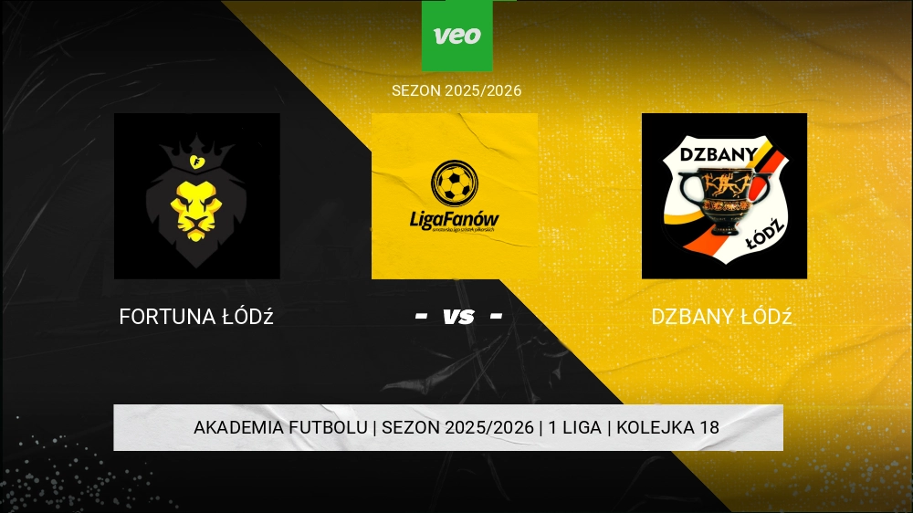 Fortuna Łódź  - Dzbany Łódź 