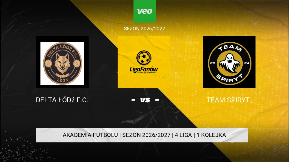 Delta Łódź F.C.  - Team Spiryt 