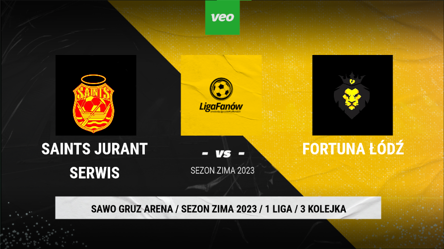 Saints Jurant Serwis - Fortuna Łódź 