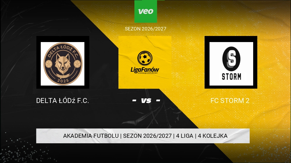 Delta Łódź F.C. - FC Storm 2 