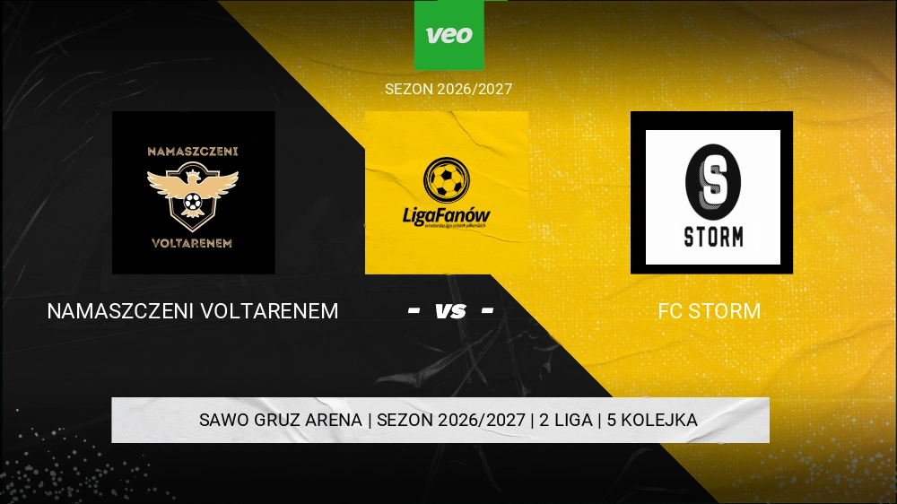 Namaszczeni Voltarenem - FC Storm 