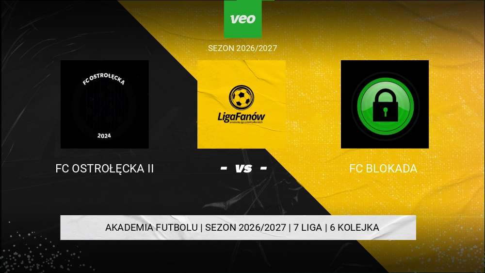 FC Ostrołęcka II  - FC BLOKADA 