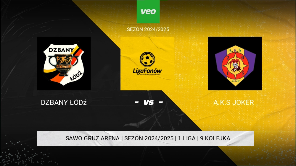 Dzbany Łódź - A.K.S Joker 