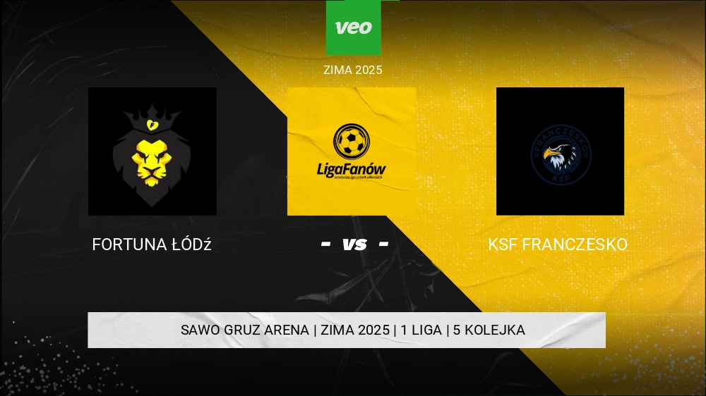Fortuna Łódź  - KSF Franczesko 