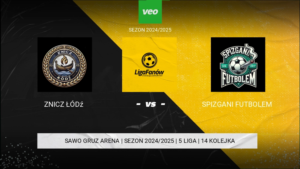 Znicz Łódź - Spizgani Futbolem 