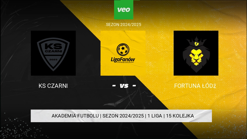 KS Czarni  - Fortuna Łódź 