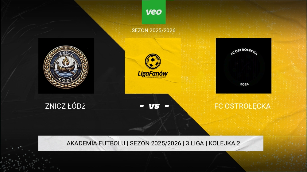 Znicz Łódź  - FC Ostrołęcka 