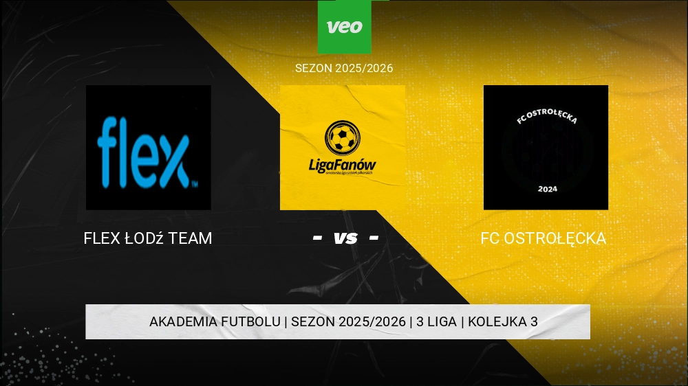 Flex Łodź Team  - FC Ostrołęcka 