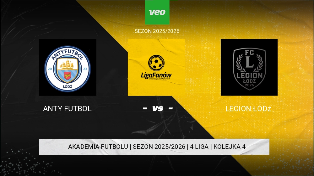 Anty Futbol - Legion Łódź 