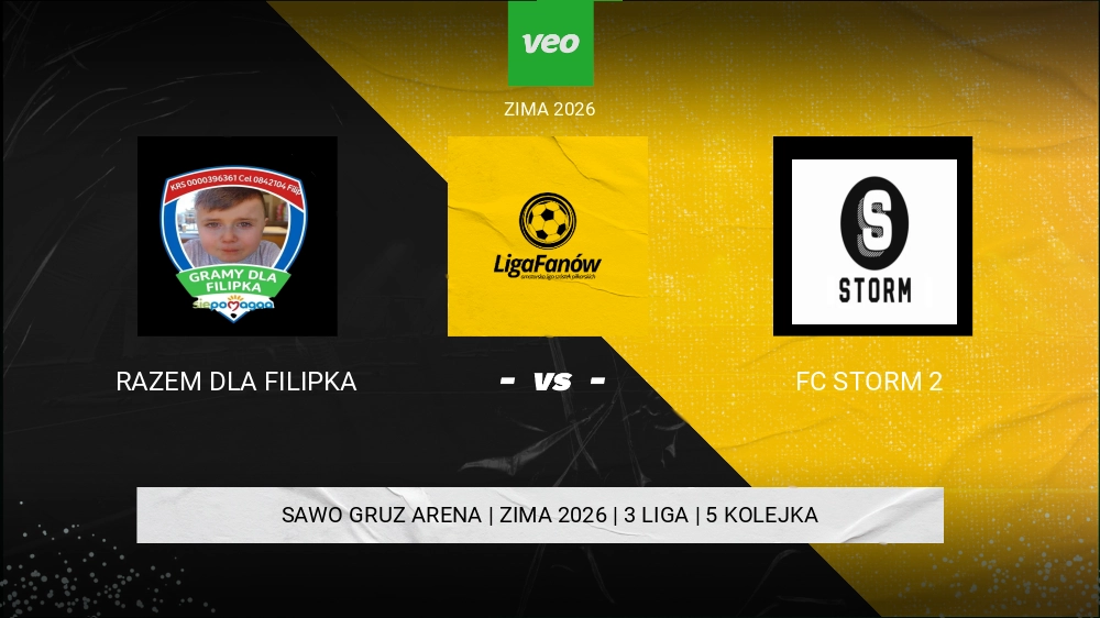 RAZEM DLA FILIPKA - FC Storm 2 